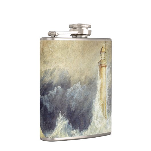 William Turner - Bell Rock Lighthouse Flachmann (Rechts)