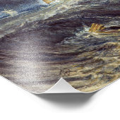 William Turner - Bell Rock Lighthouse Fotodruck (Ecke)