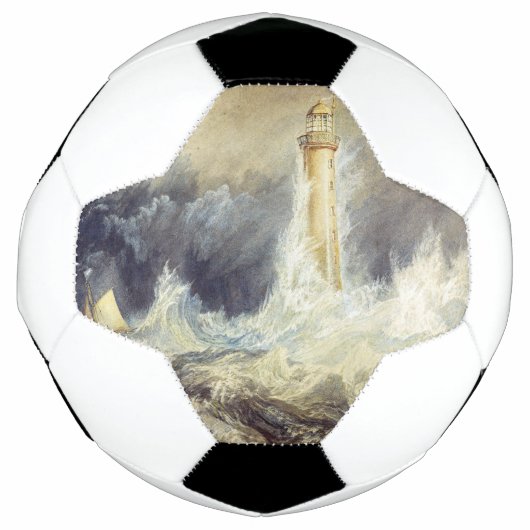 William Turner - Bell Rock Lighthouse Fußball (Vorderseite)