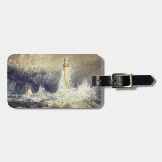 William Turner - Bell Rock Lighthouse Gepäckanhänger (Vorderseite horizontal)