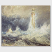 William Turner - Bell Rock Lighthouse Geschenkpapier (Flach)