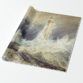 William Turner - Bell Rock Lighthouse Geschenkpapier (Ungerollt)