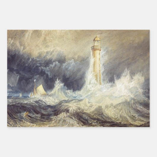 William Turner - Bell Rock Lighthouse Geschenkpapier Set (Vorderseite 2)