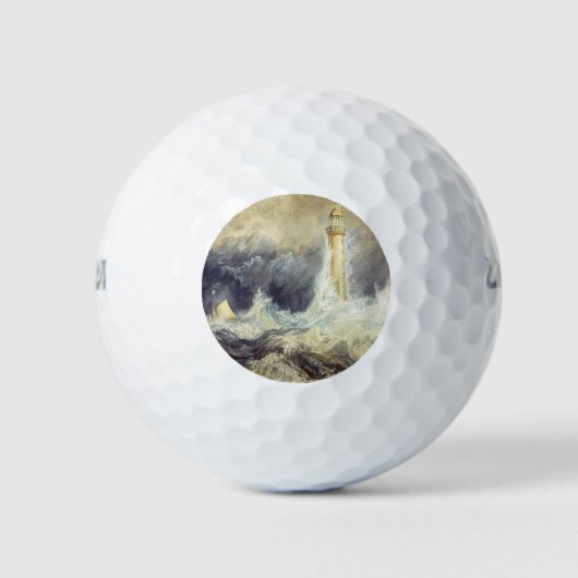 William Turner - Bell Rock Lighthouse Golfball (Vorderseite)