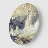 William Turner - Bell Rock Lighthouse Große Wanduhr (Winkel)