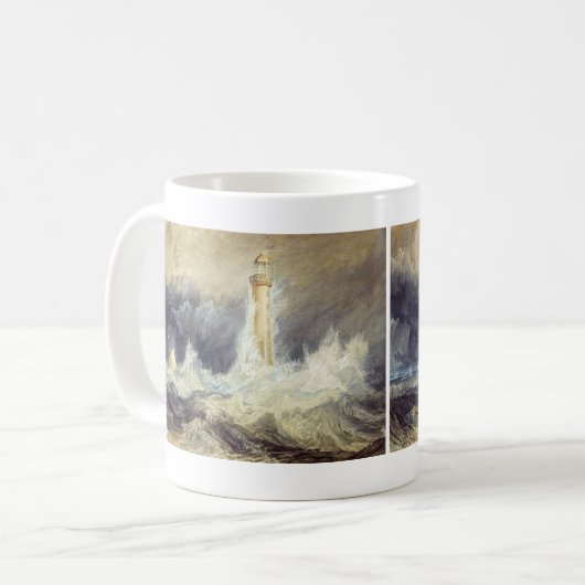 William Turner - Bell Rock Lighthouse Kaffeetasse (Vorderseite Links)