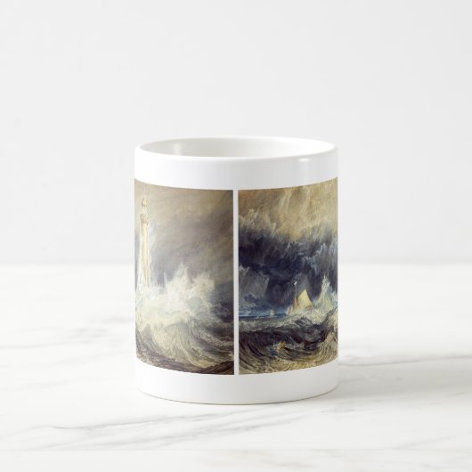 William Turner - Bell Rock Lighthouse Kaffeetasse (Mittel)