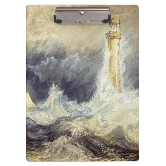 William Turner - Bell Rock Lighthouse Klemmbrett (Vorderseite)