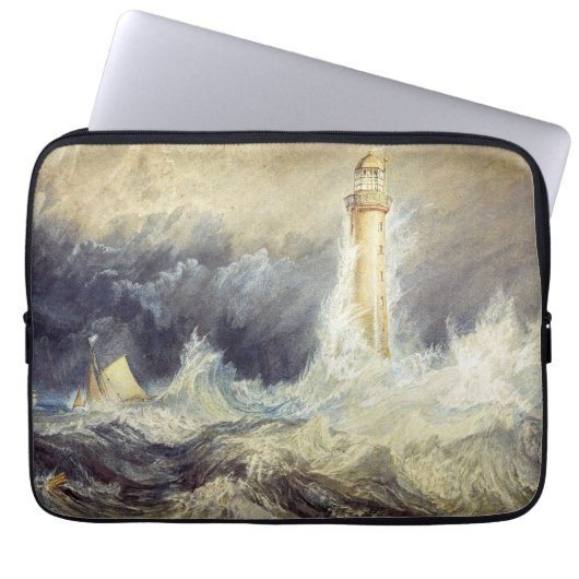 William Turner - Bell Rock Lighthouse Laptopschutzhülle (Vorderseite)