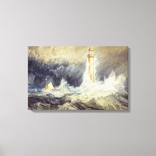 William Turner - Bell Rock Lighthouse Leinwanddruck (Vorderseite)