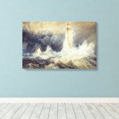 William Turner - Bell Rock Lighthouse Leinwanddruck (Insitu (Holzboden))