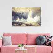 William Turner - Bell Rock Lighthouse Leinwanddruck (Insitu (Wohnzimmer))