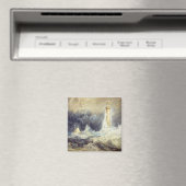 William Turner - Bell Rock Lighthouse Magnet (In Situ (Geschirrspüler))