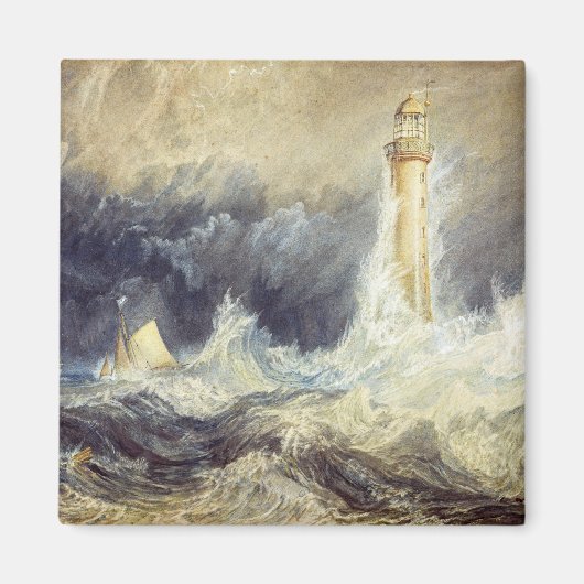 William Turner - Bell Rock Lighthouse Magnet (Vorne)