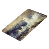 William Turner - Bell Rock Lighthouse Magnet (Linke Seite)