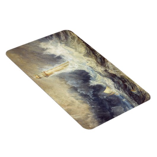William Turner - Bell Rock Lighthouse Magnet (Rechte Seite)