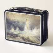 William Turner - Bell Rock Lighthouse Metall Brotdose (Rückseite)