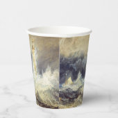 William Turner - Bell Rock Lighthouse Pappbecher (Rechts)