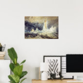 William Turner - Bell Rock Lighthouse Poster (Heimbüro)