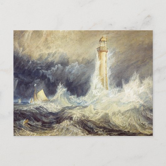 William Turner - Bell Rock Lighthouse Postkarte (Vorderseite)