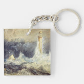 William Turner - Bell Rock Lighthouse Schlüsselanhänger (Rückseite)