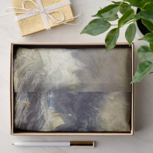 William Turner - Bell Rock Lighthouse Seidenpapier (Geschenk)