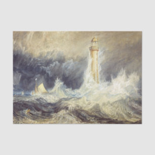 William Turner - Bell Rock Lighthouse Seidenpapier