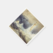 William Turner - Bell Rock Lighthouse Serviette (Ecke)