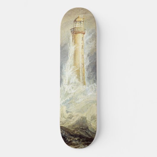 William Turner - Bell Rock Lighthouse Skateboard (Vorderseite)