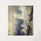 William Turner - Bell Rock Lighthouse Wandteppich (Vorderseite)