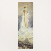 William Turner - Bell Rock Lighthouse Yogamatte (Rückseite)