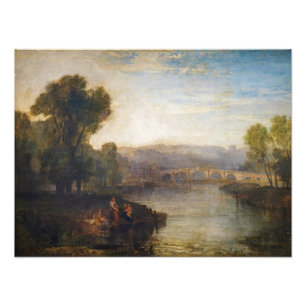 William Turner - Blick auf Richmond Hill und die B Fotodruck