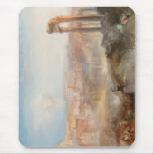 William Turner British - Modernes Rom-Campo Vaccin Mousepad (Vorne)