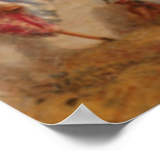 William Turner British - Modernes Rom-Campo Vaccin Poster (Ecke)