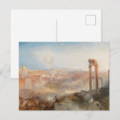 William Turner British - Modernes Rom-Campo Vaccin Postkarte (Vorne/Hinten)