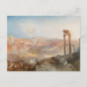 William Turner British - Modernes Rom-Campo Vaccin Postkarte (Vorderseite)
