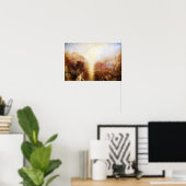 William Turner - Der Besuch des Grabes Poster (Heimbüro)