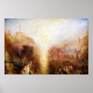 William Turner - Der Besuch des Grabes Poster