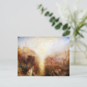 William Turner - Der Besuch des Grabes Postkarte (Stehend Vorderseite)