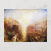 William Turner - Der Besuch des Grabes Postkarte (Vorderseite)