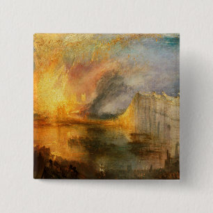 William Turner - Der Brand des Parlaments Button