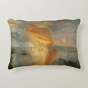 William Turner - Der Brand des Parlaments Dekokissen