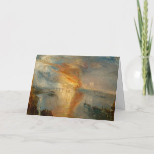 William Turner - Der Brand des Parlaments Karte