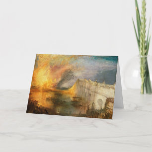 William Turner - Der Brand des Parlaments Karte