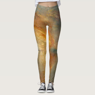 William Turner - Der Brand des Parlaments Leggings