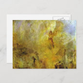 william turner - der Engel, in der Sonne stehend Postkarte (Vorne/Hinten)