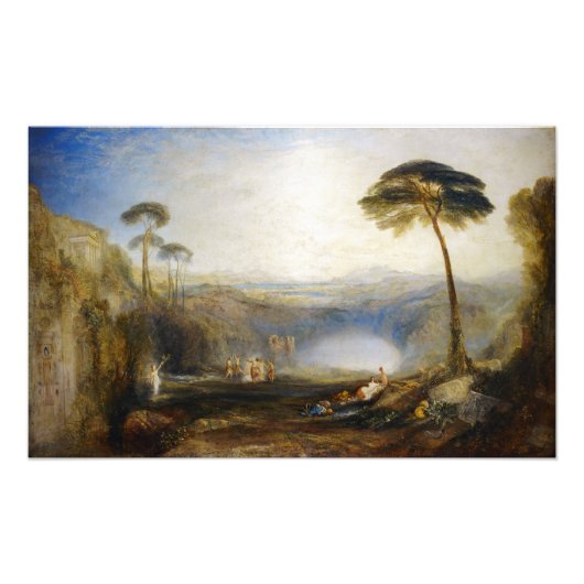 William Turner - Der goldene Teig Fotodruck (Vorne)