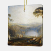 William Turner - Der goldene Teig Keramikornament (Links)