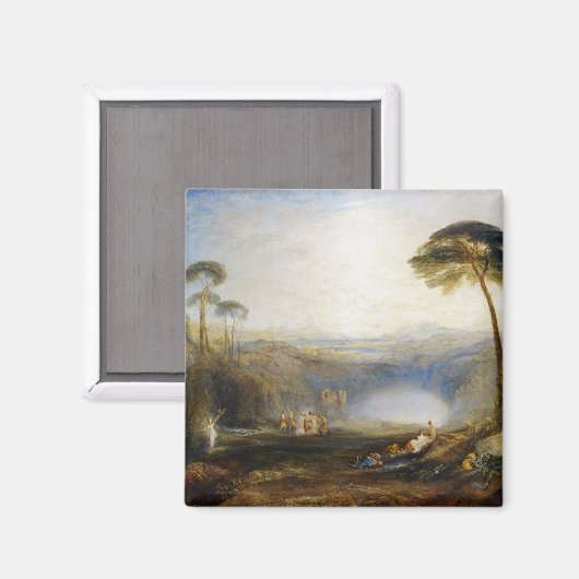 William Turner - Der goldene Teig Magnet (Vorderseite/Rückseite)