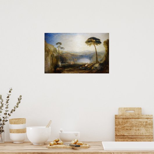 William Turner - Der goldene Teig Poster (Küche)